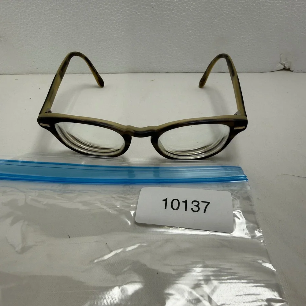 Original Penguin FRAME ONLY Eyeglasses Kids 46 Olive The Murphy Round Tortoise